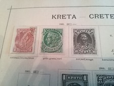 Briefmarkensammlung Kreta aus Nachlass