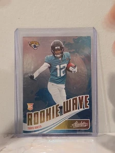 2025 Panini Absolute Travis Hunter #RW-THR Rookie Wave (RC) - Jaguars - Bild 1 von 2