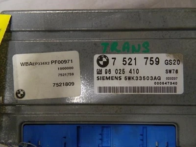 Chassis ECM Transmission Xi AWD Fits 02 BMW 325i 1378129 Foto 1 de 4