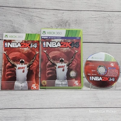 NBA 2K14 (Microsoft Xbox 360, 2013) w/ Manual Complete | CIB | Tested - Image 1 of 3