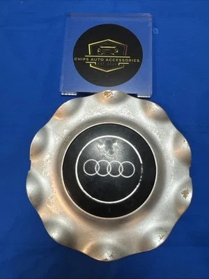 AUDI  90 100 A6 S4 CABRIOLET 15" Silver Wheel Center Hub Cap 4A0601165B Y1 - Image 1 of 4