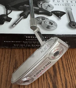 NEW Kirkland Signature KS1 Putter Super Stroke With Head Cover ＆ Weight Kit New - Picture 1 of 5