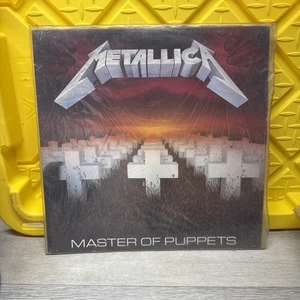 Metallica Master of Puppets Vinyl Record 1986 Orig Inner Sleeve G+/VG+ Read - Picture 1 of 21