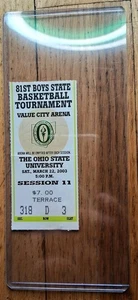 2003 LeBron James Last High School Game Ticket Stub Los Angeles Lakers Cavs Heat - Picture 1 of 4