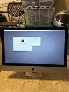 Apple iMac 27" 2020 A2115 (EMC 3442) LM270QQ1 5K LCD Display Panel Riss funktioniert - Bild 1 von 8