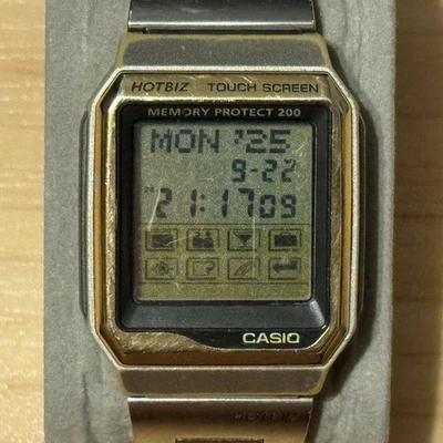 Reloj digital Casio VDB-2100 plateado Hotbiz protección de memoria 200 banco de datos 1491 VDB Foto 1 de 4