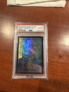 2001 WOTC Harry Potter Holo #13 Nearly Headless Nick PSA 8 Rookie - Picture 1 of 16