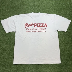 RZAs Pizza Asap Rocky T-shirt XL Mens White - Picture 1 of 5