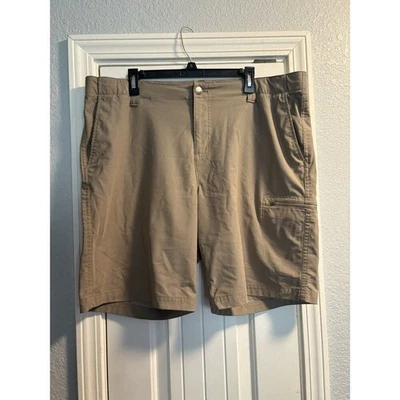 Pantalones Cortos ZeroXposur Para Hombre 40 Roble Caqui Serie de Viaje Bolsillos Senderismo 9.5" Entrepierna Foto 1 de 4