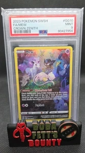 Mew GG10/GG70 Crown Zenith: Galarian Gallery Holo PSA 9 - Bild 1 von 2