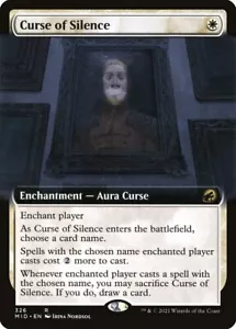 Curse of Silence (326) Extended Art Innistrad: Midnight Hunt MID MTG Magic - Picture 1 of 1