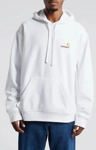 NWT Carhartt Work In Progress WIP Logo Hoodie Men’s Medium - Picture 1 of 5