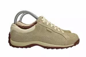 SIMPLE Women’s Tan Beige Suede Casual Walking Sneakers Shoes Women’s Size 7.5 - Picture 1 of 8