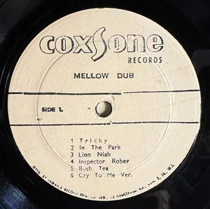Dub Specialist "Mellow Sounds And System Dub" Studio One / Coxsone LP Original - Picture 1 of 4