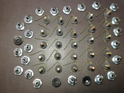 25pcs for Dodge Plymouth hood belt moulding clips sealer nuts 1/2"- 5/8" NORS - Image 1 of 4