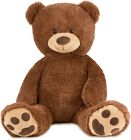 BRUBAKER XXL Teddybär 100 cm groß - Stofftier Plüschtier Kuscheltier Plüschbär