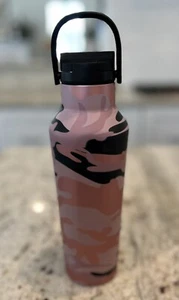 NEW Corkcicle 20oz. Triple Insulated Stainless Steel Sport Canteen - Rose Camo - Picture 1 of 8