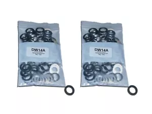 DW14A 14MM ALUMINUM OIL DRAIN PLUG WASHERS/GASKETS- PACK OF 200 - (14x22x2mm) - Bild 1 von 3