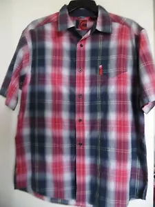 CAMICIA UOMO MECCA MULTI PLAID TAGLIA LARGE - Foto 1 di 3