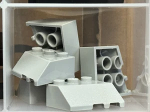 LEGO Parts - Light Bluish Gray Wedge 3 x 3 Sloped Left - No 42862 - QTY 5 - Picture 1 of 1