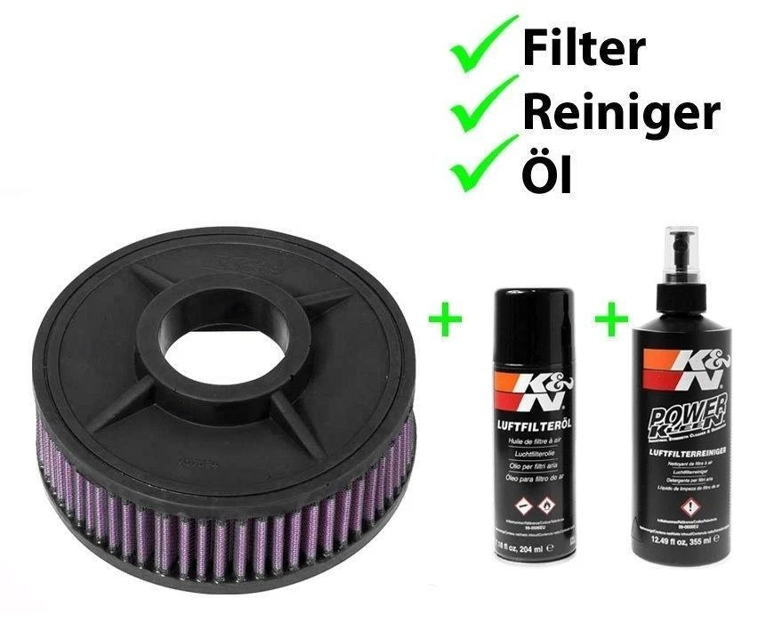 K&n Filtre à Air + Set Entretien KA-8095 pour Kawasaki VN 800 A95-99 B 96-06 C - Photo 1/1
