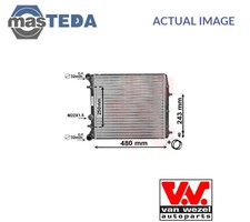 76002005 ENGINE COOLING RADIATOR VAN WEZEL NEW OE REPLACEMENT