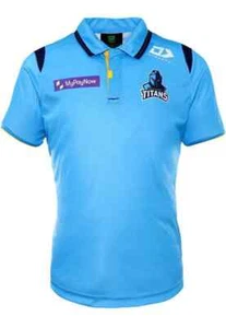 Gold Coast Titans NRL Mens Training Polo Shirt Sizes S-7XL BNWT - Picture 1 of 3