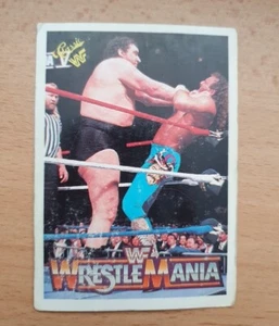 WWF card Sammelkarte 78 / 1990 CLASSIC Andre the Giant Jake Roberts Wrestlemania - Bild 1 von 2