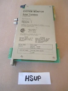 BENTLY NEVADA 102576-01 SYSTEM MONITOR 2201 MONITORING SYSTEM SOLAR TURBINES AA2 - Picture 1 of 5