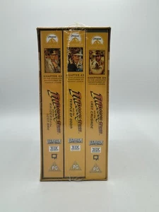 The Adventures of Indiana Jones VHS Box Set Trilogy 2000 LucasFilm *NEW* - Picture 1 of 6