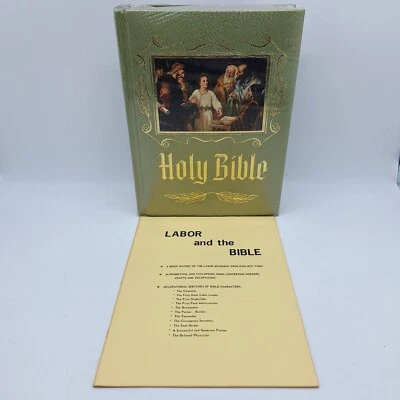 Vintage New Sealed Holy Bible NAB Catholic Heirloom Edition New American Bible - Image 1 of 4