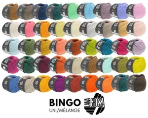 Ausverkauf:  Lana Grossa BINGO, Merinowolle extrafein, 50 g, LL 80 m, div.Farben - Bild 1 von 13