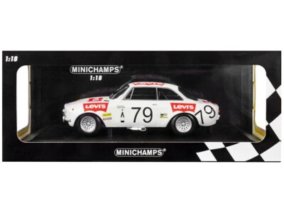 ALFA ROMEO 1300 GTA #79 24H SPA 1971 RUBENS VAN RYN MINICHAMPS 155711279 1:18 - Photo 1/4