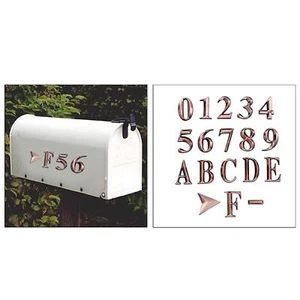 Street AddrESS Mailbox Number Decal Sticker Self Adhesive - Picture 1 of 7