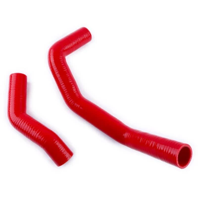 Red Fits For 1986-1991 Mazda RX-7 RX7 S4 S5 FC3S 1.3L Silicone Radiator Hose Kit - Image 1 of 4