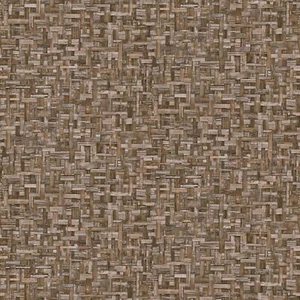 Papel pintado natural Profhome 377061-GU aspecto madera marrón mate 5,33 m2 - Imagen 1 de 6