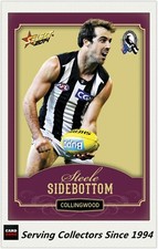 2014 SELECT AFL CHAMPIONS GOLD PARALLEL CARD CG50 STEELE SIDEBOTTOM -COLLINGWOOD