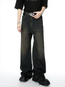 UK Men Loose and straight jeans - Picture 1 of 15
