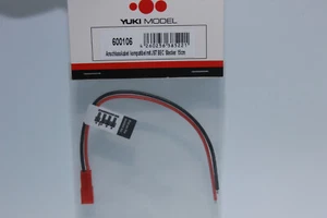 Yuki 600106 Connection Cable JST BEC Plug 15 cm Cable NEW in OVP - Picture 1 of 3