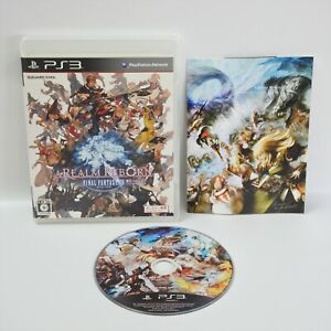 FINAL FANTASY FF XIV 15 AREALM REBORN PS3 Playstation 3 For JP System p3