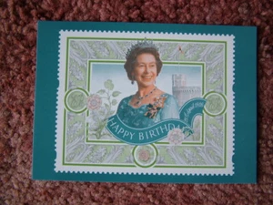 PHQ Stamp card No D11 Queens Seventieth Birthday 1996. 1 card set Mint Condition - Picture 1 of 1