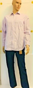 NEW J.CREW SHIRT MEN PURPLE 80'S PLY HARBERDASHERY SIZE M - Picture 1 of 4