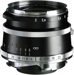 VOIGTLANDER ULTRON Vintage Line 28mm F2 Aspherical Type I Lens VM Mount - Picture 1 of 1