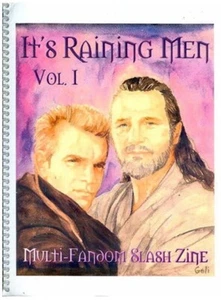 Multi Media Fanzine "It's Raining Men 1" SLASH Highlander Babylon 5 Star Wars - Bild 1 von 1