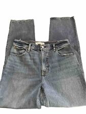 Abercrombie & Fitch 90s Straight Ultra High Rise Jeans Women’s Size 28 6s #482