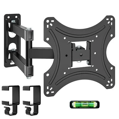MARKENLOS TV Wandhalter Schwenkbar für 55 50 43 40 32 zoll LCD LED-Fernseher Wandhalterung
