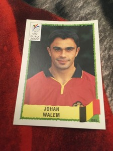 PANINI EURO 2000 NETHERLANDS FIGURE NR 106 MINT! JOHAN WALEM