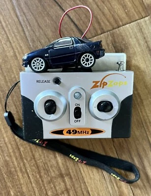 ZIP ZAPS Micro Wireless RC Radio Shack 60-7029 Blue Chevrolet SS Camaro - Image 1 of 2