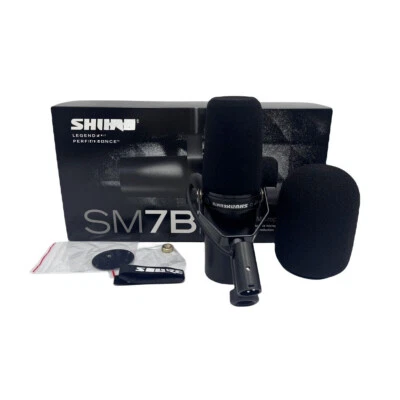Shure@ SM7B Vocal / Broadcast Microphone Cardioid Dynamic - Image 1 of 4