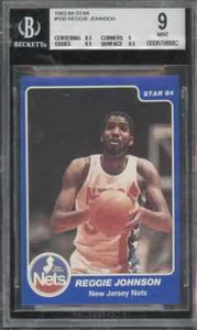 1983-84 Star Set-Break #150 REGGIE JOHNSON BGS 9 W/ 2X 9.5 - Picture 1 of 2